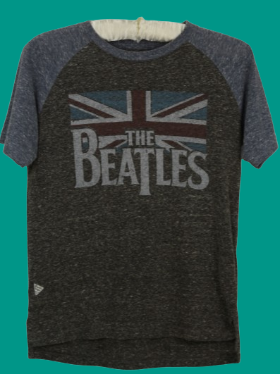 Γκρι tshirt με "ΤΗΕ ΒΕΑΤLES" αποτύπωμα