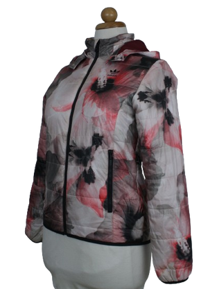Adidas φλοράλ puffer τζάκετ - S