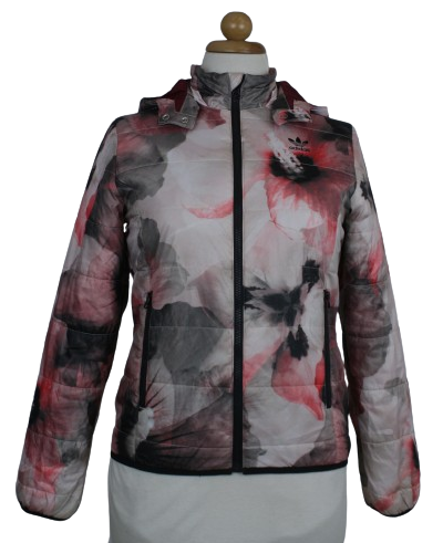 Adidas φλοράλ puffer τζάκετ - S