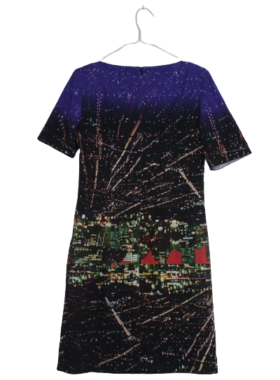 Hugo Boss φόρεμα με βραδινή απεικόνιση - S/M