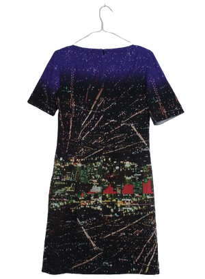Hugo Boss φόρεμα με βραδινή απεικόνιση - S/M