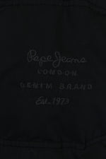 Pepe jeans μαύρο puffer τζάκετ - S