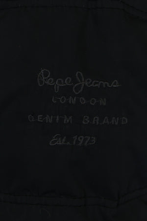 Pepe jeans μαύρο puffer τζάκετ - S