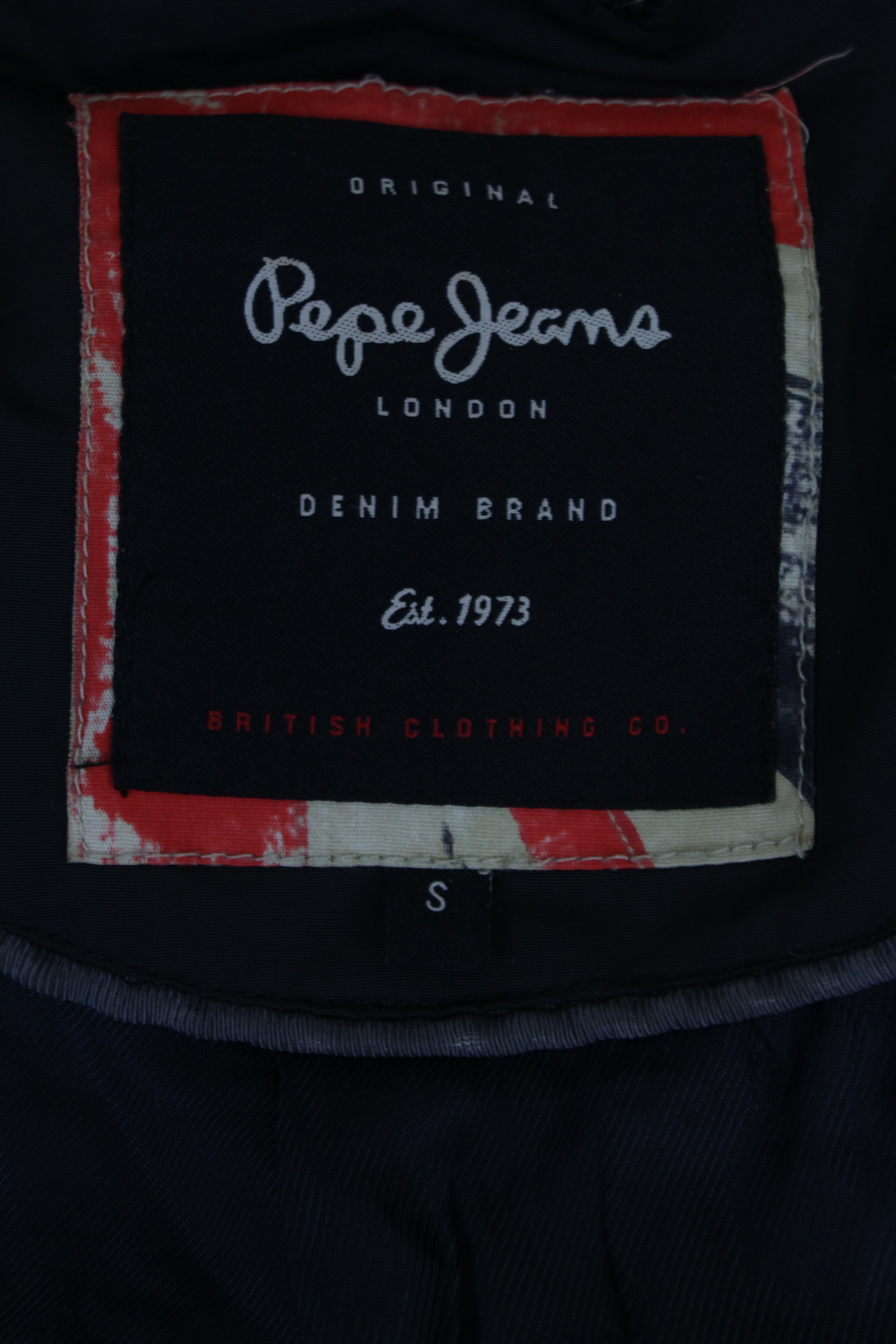 Pepe jeans μαύρο puffer τζάκετ - S