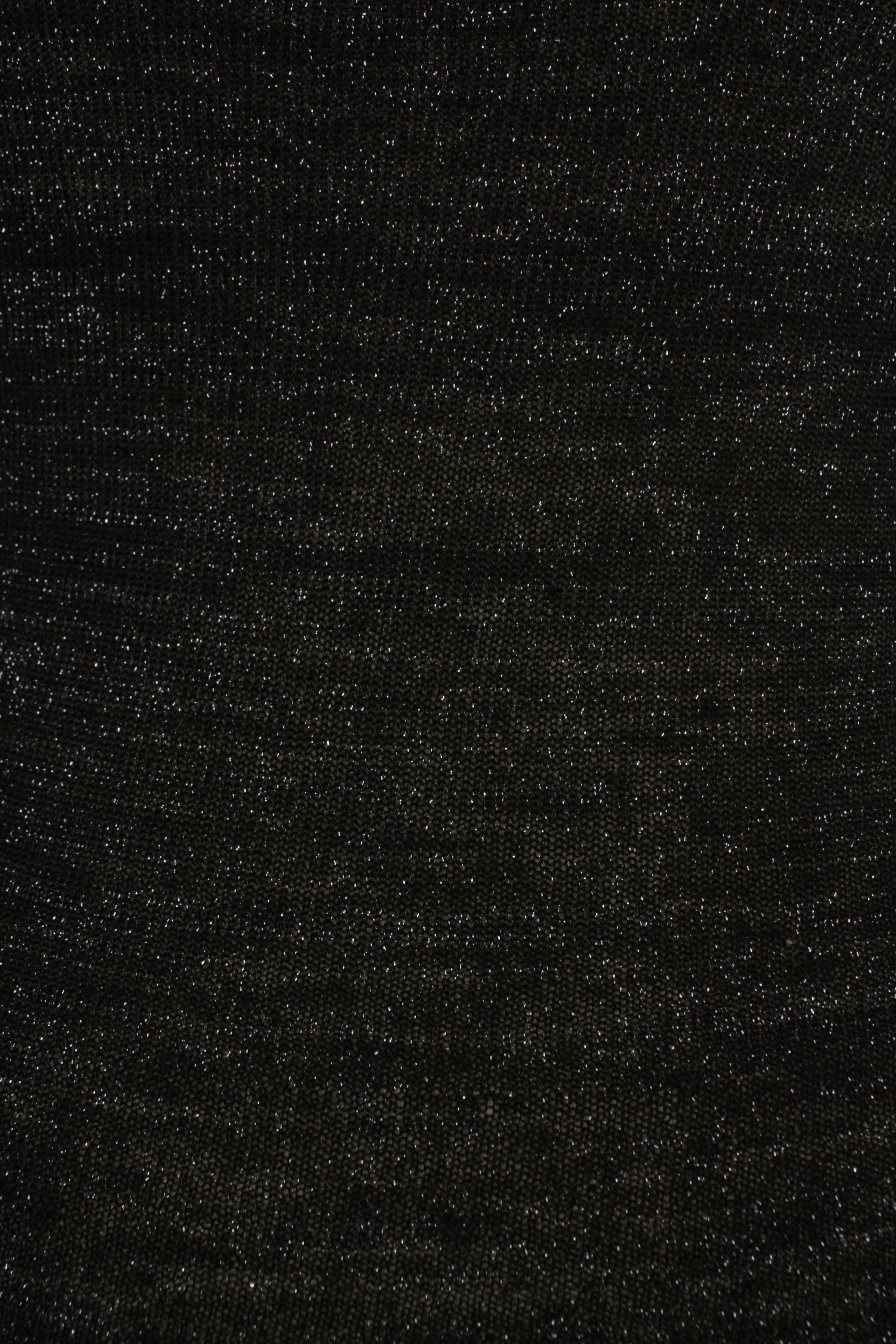 Glitter μαύρο τοπ με παρτούς ώμους  - S/M