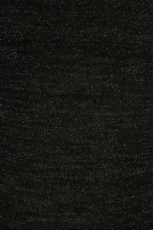 Glitter μαύρο τοπ με παρτούς ώμους  - S/M