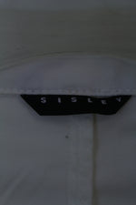 Sisley λευκό σακάκι - S