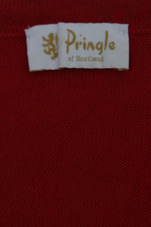 Pringle of Scotland πλεκτή μπλούζα με ρόμβους - L/XL
