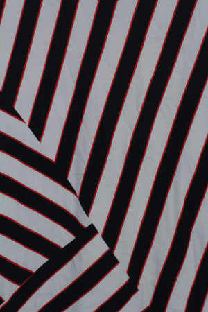 Marc Cain τοπ με διαγώνιες ρίγες - M/L/XL