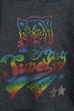 Superdry classic panthers cropped φούτερ hoodie - S/M