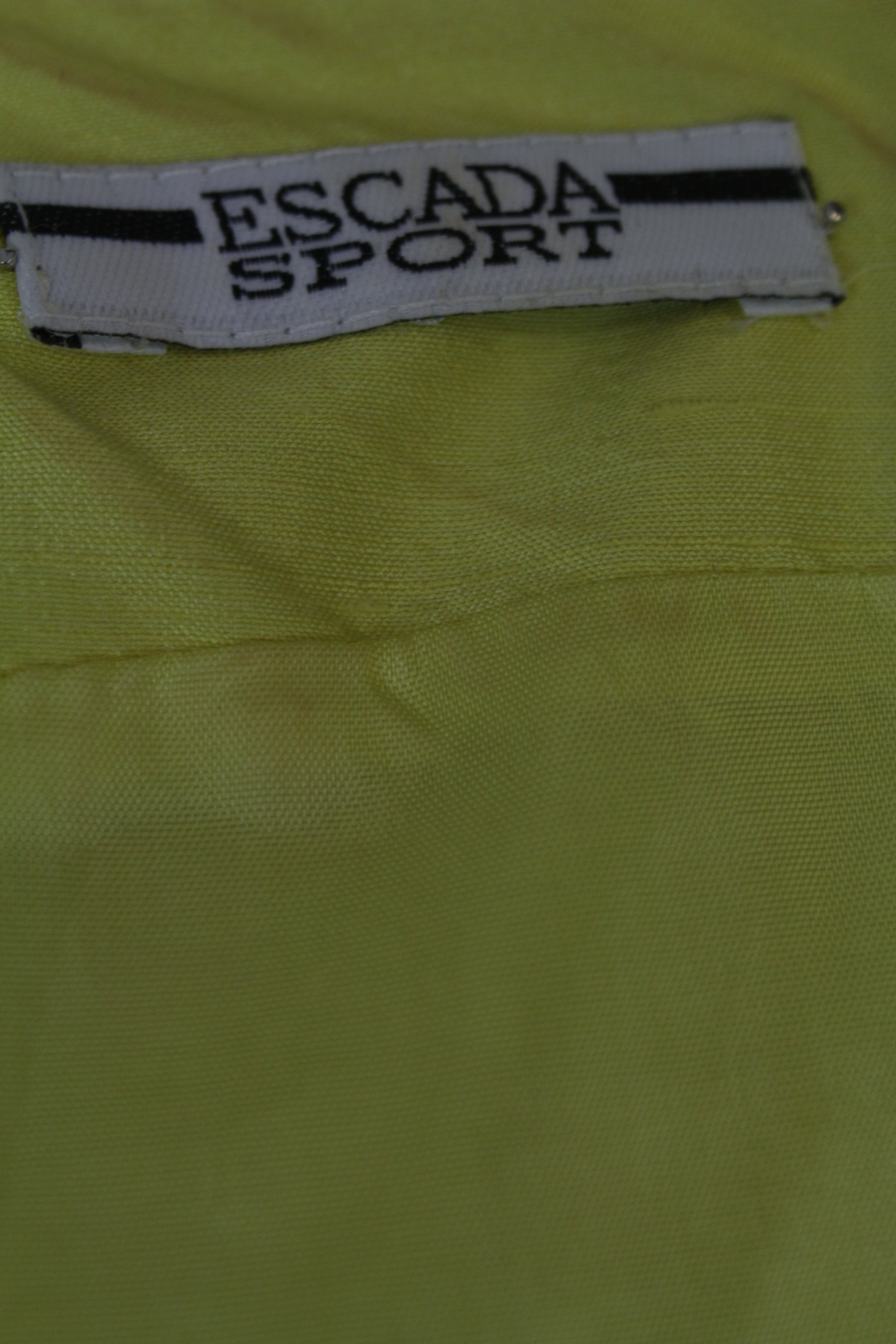 Escada αμάνικο μεταξωτό φόρεμα
