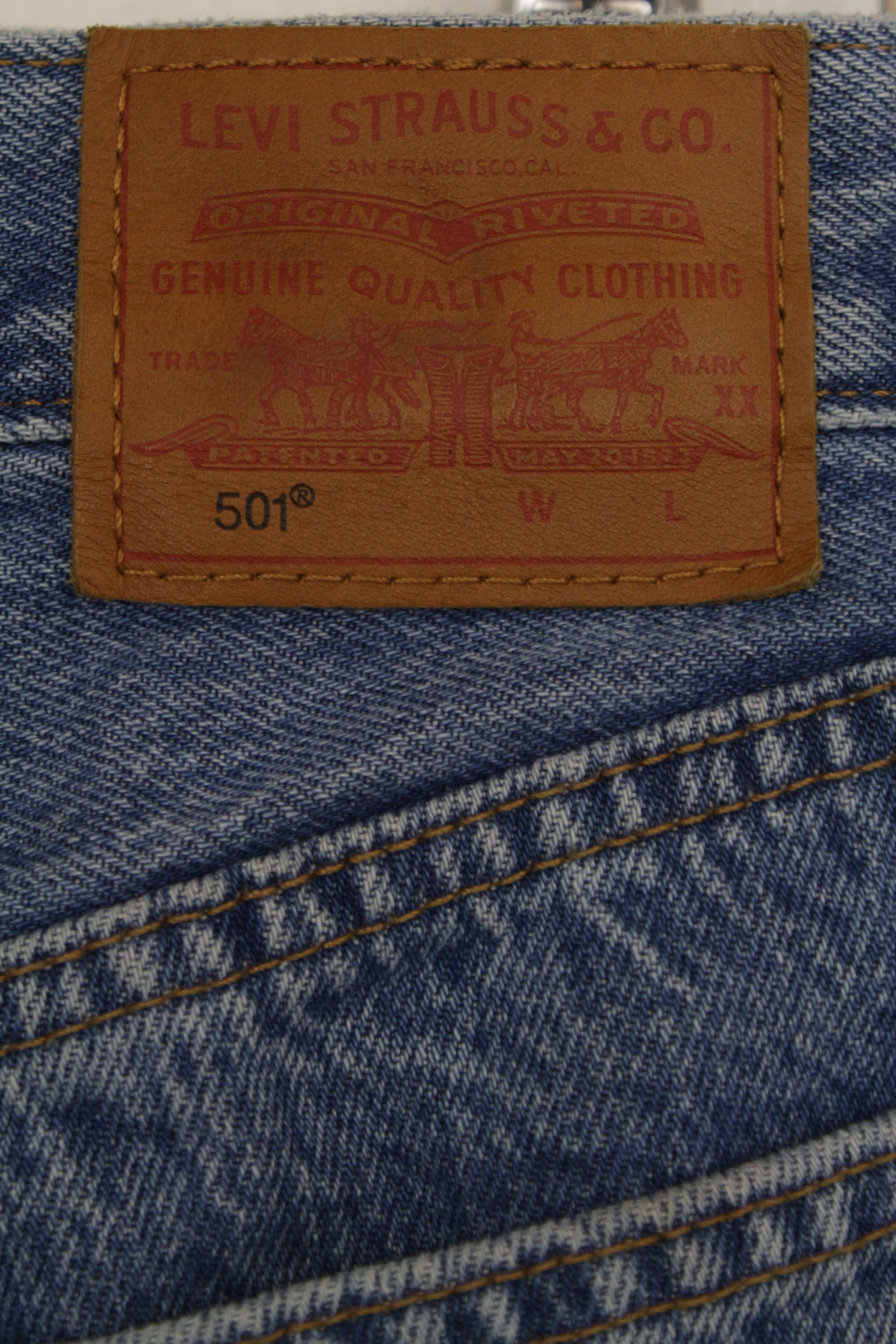 Levi's 501 τζην παντελόνι με ρίγες