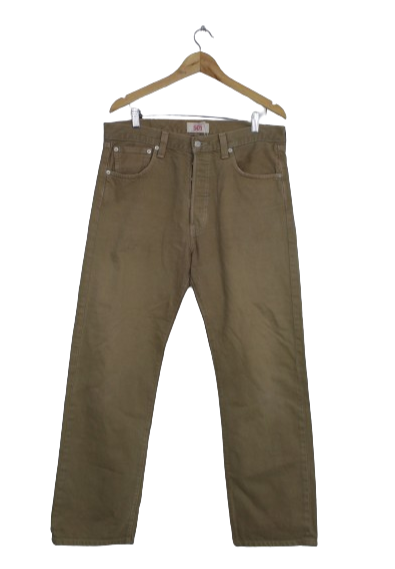 Levi's 501 μπεζ τζην παντελόνι