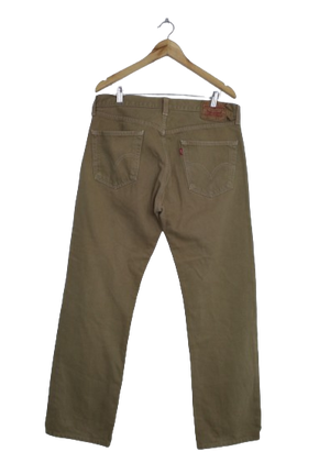 Levi's 501 μπεζ τζην παντελόνι