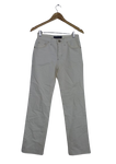 Trussardi off white τζην παντελόνι