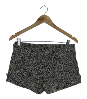 Animal print σορτς
