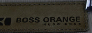 Boss Orange μπεζ κοτλέ παντελόνι