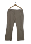 Μπεζ bootcut κοτλέ παντελόνι 