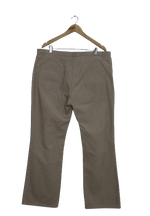 Μπεζ bootcut κοτλέ παντελόνι 