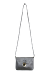 Crossbody ασημί τσαντάκι