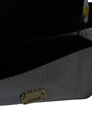 Crossbody ασημί τσαντάκι