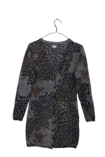Animal print ζακέτα