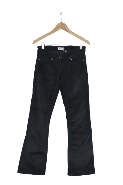 Bootcut γκρι κοτλέ παντελόνι 