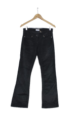 Bootcut γκρι κοτλέ παντελόνι 