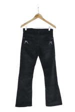 Bootcut γκρι κοτλέ παντελόνι 