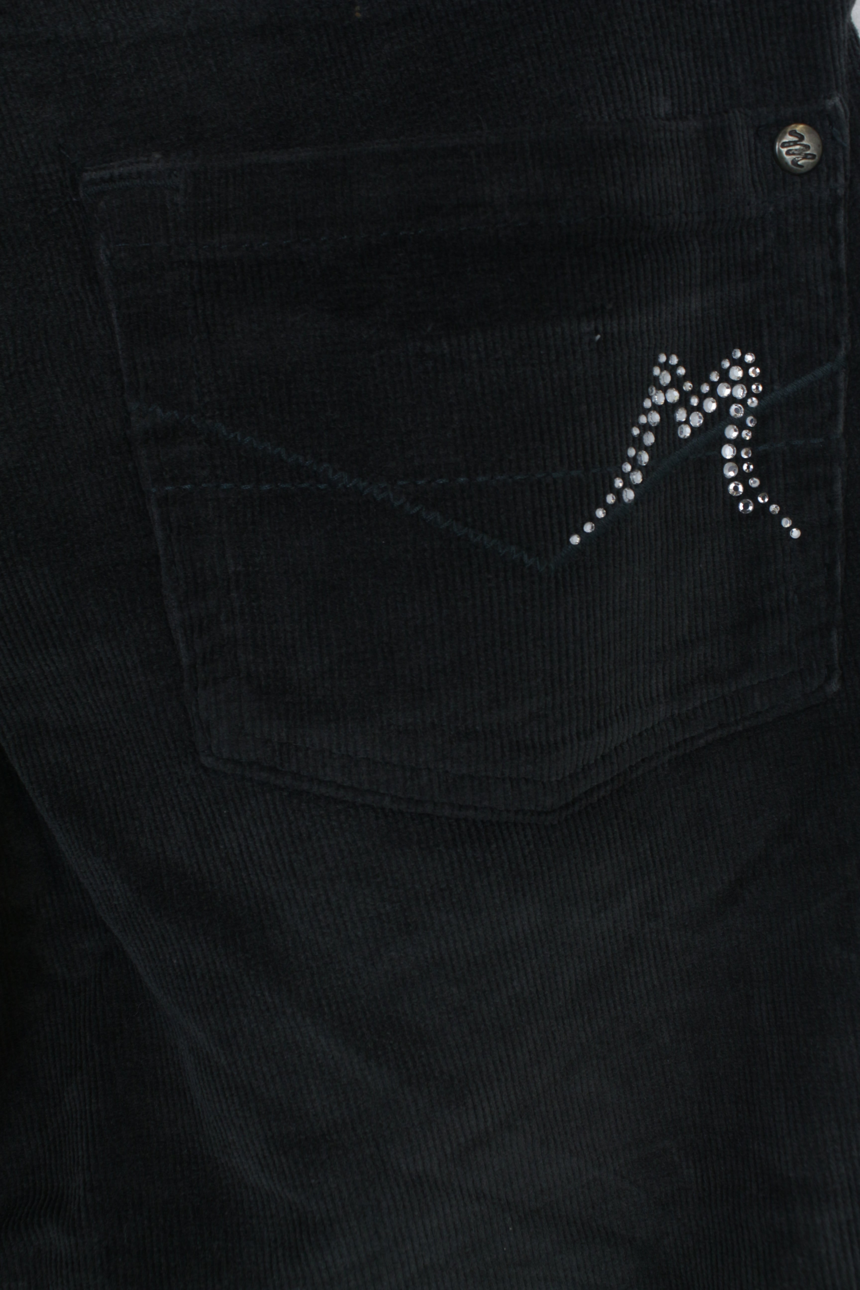 Bootcut γκρι κοτλέ παντελόνι 
