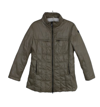 Armani Jeans μπεζ puffer τζάκετ