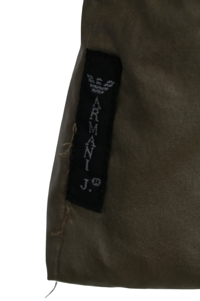 Armani Jeans μπεζ puffer τζάκετ