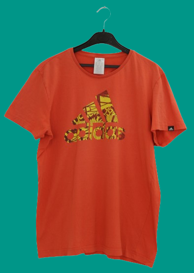 Adidas πορτοκαλί tshirt
