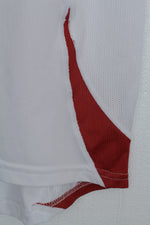 Asics half zipper λευκό tshirt