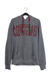 American Life γκρι φούτερ hoodie