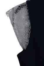 Cropped μπλε τοπ 