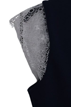 Cropped μπλε τοπ 