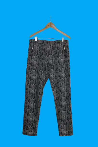 Snake print παντελόνι 