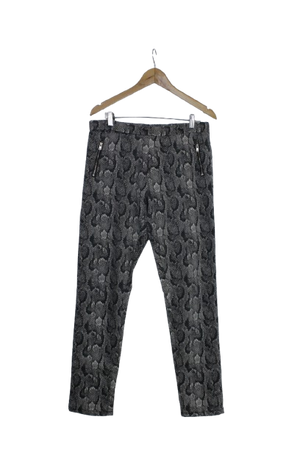 Snake print παντελόνι 