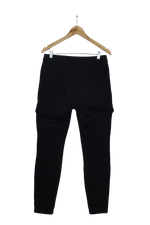 Skinny cargo μαύρο παντελόνι 