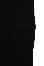 Skinny cargo μαύρο παντελόνι 