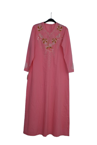 Vintage ethnic φόρεμα με κεντημένα μοτίβα