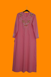 Vintage ethnic φόρεμα με κεντημένα μοτίβα