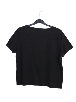 Cropped γκρι tshirt με παγιέτες
