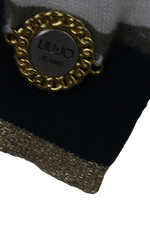 LIU JO JEANS μπλούζα με στρας - M
