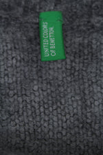 Benetton πλεκτή ριγέ μπλούζα