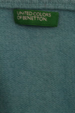 Benetton πλεκτή ριγέ μπλούζα