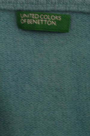 Benetton πλεκτή ριγέ μπλούζα