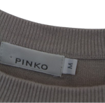 PINKO μπεζ πλεκτό τοπ