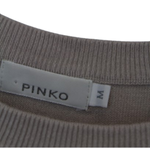 PINKO μπεζ πλεκτό τοπ